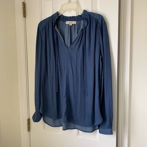 Loft blue Top